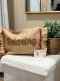 Sac en jute « Relaxing » - La Petite Boutique d'Eva