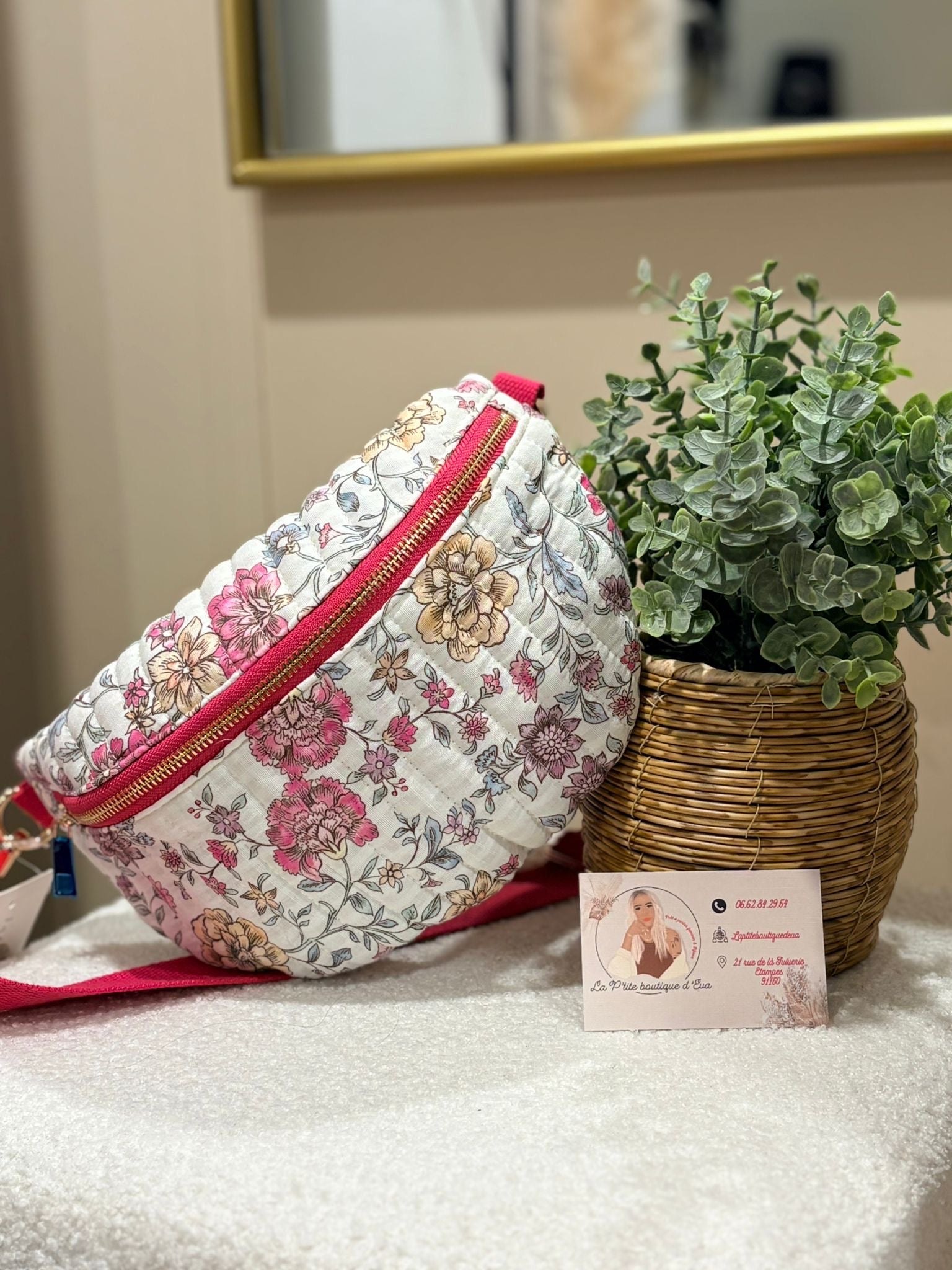 Banane rose  « fleurs  » - La Petite Boutique d'Eva