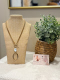 Collier long doré  Louisa - La Petite Boutique d'Eva