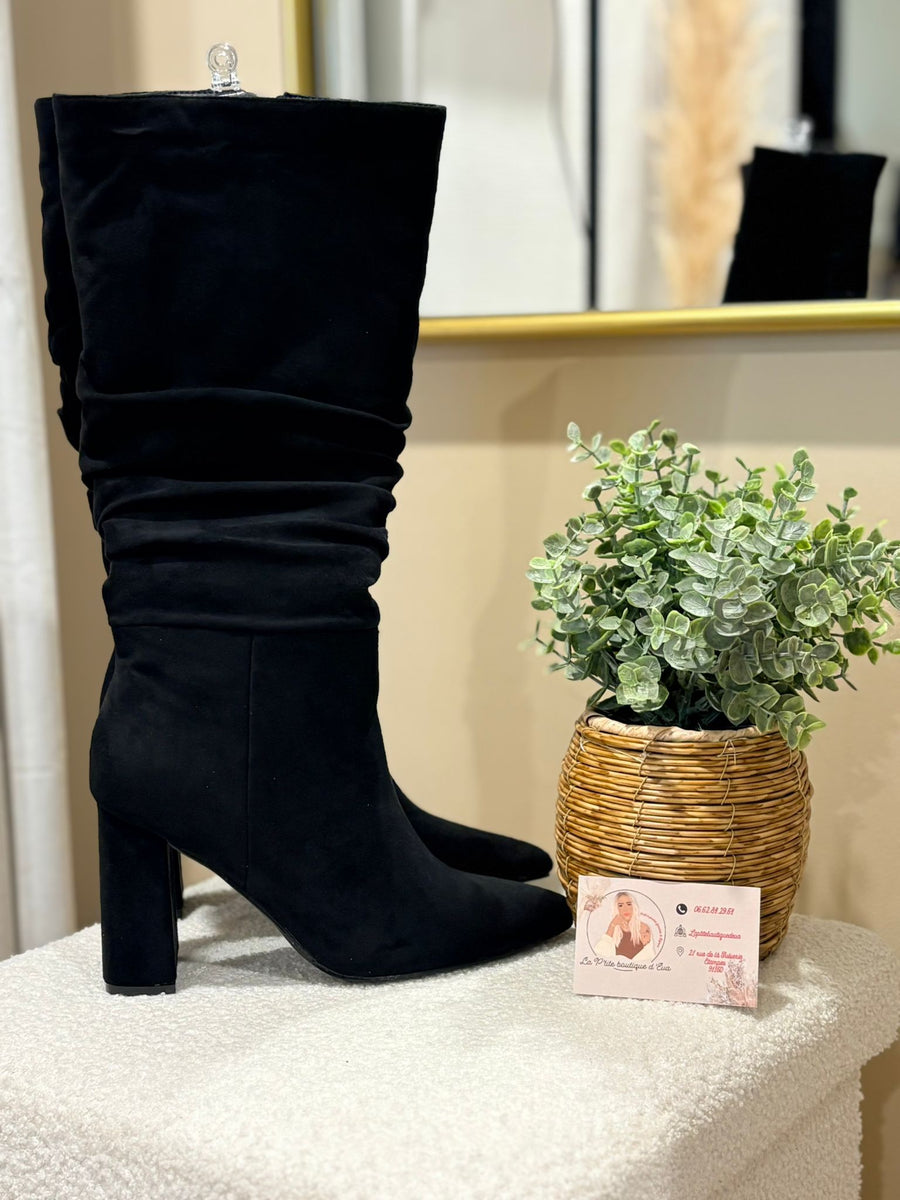 Bottes à talon  Palmyre - La Petite Boutique d'Eva
