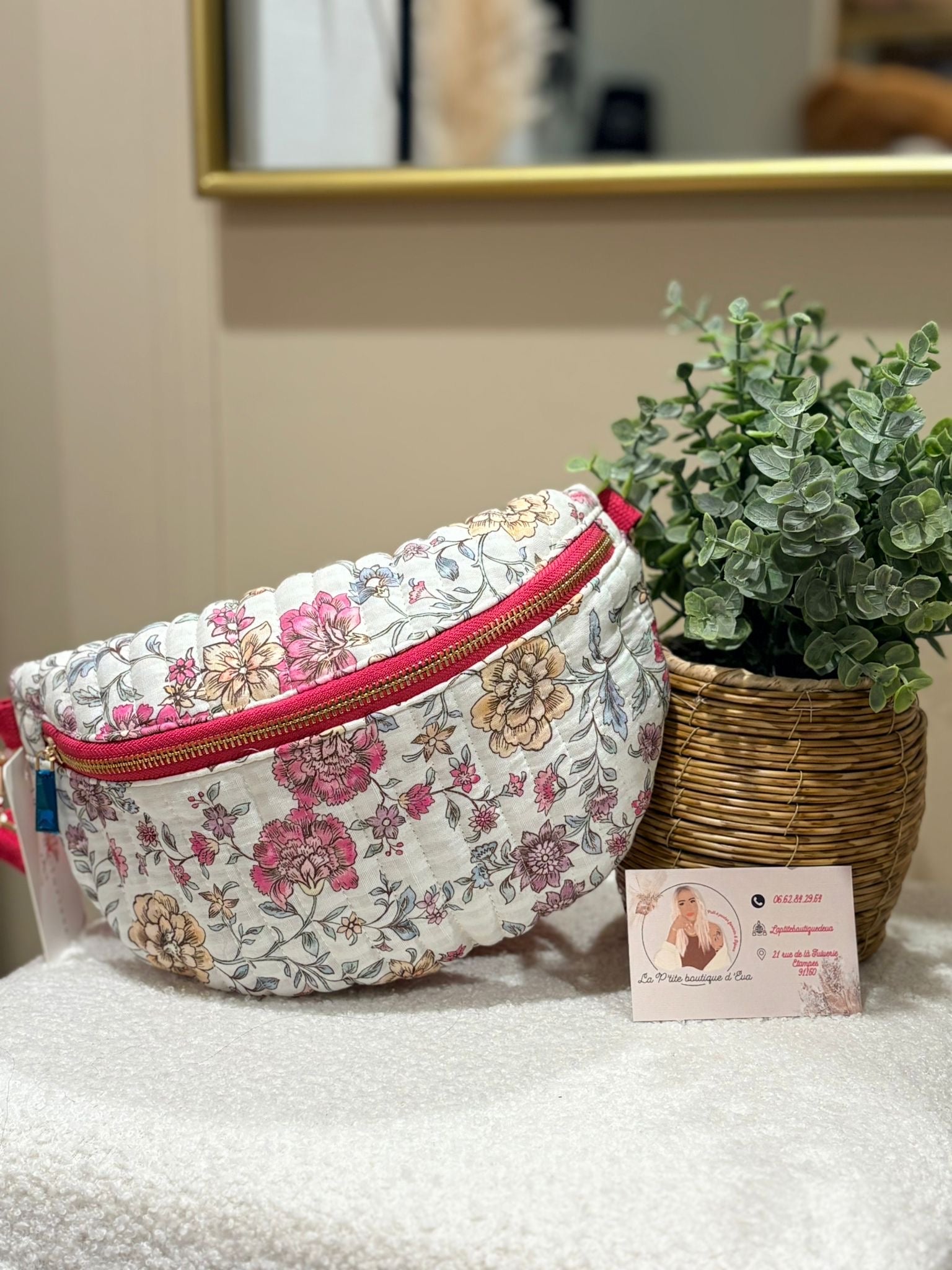 Banane rose  « fleurs  » - La Petite Boutique d'Eva